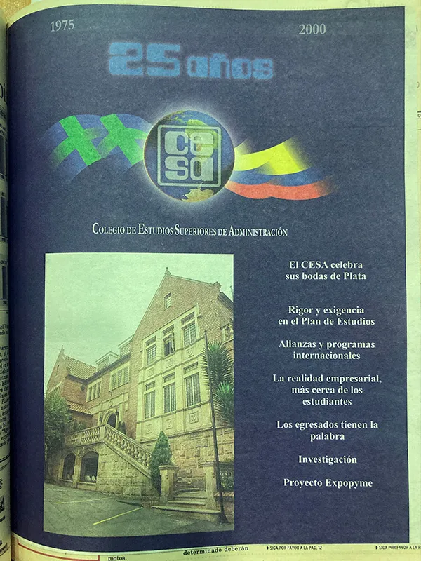 25 años del CESA en Portafolio